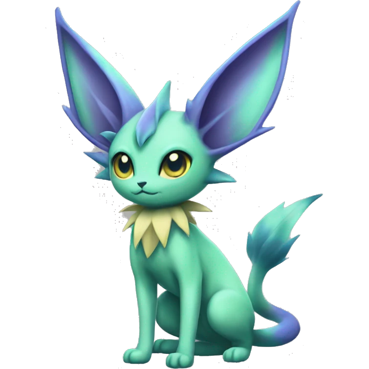 Espeon-Leafeon-Vaporeon full body emoji