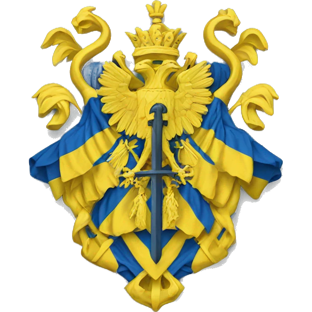 Ukrainian emblem emoji