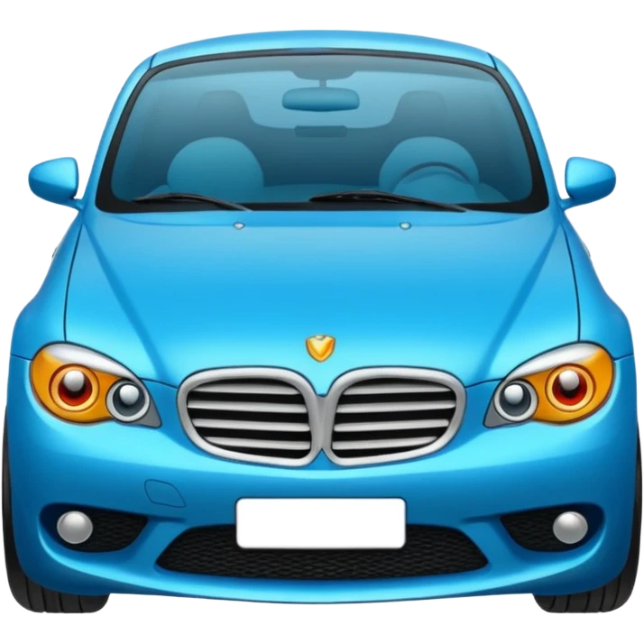Süper modifiyeli araba emoji