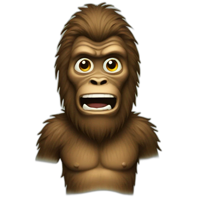 bigfoot emoji