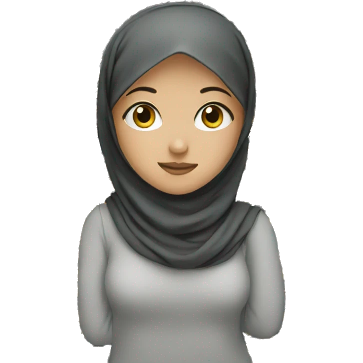 Girl with hijab  emoji