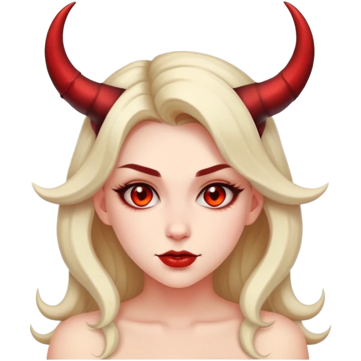 a very sexy and demon time combined but cute emoji