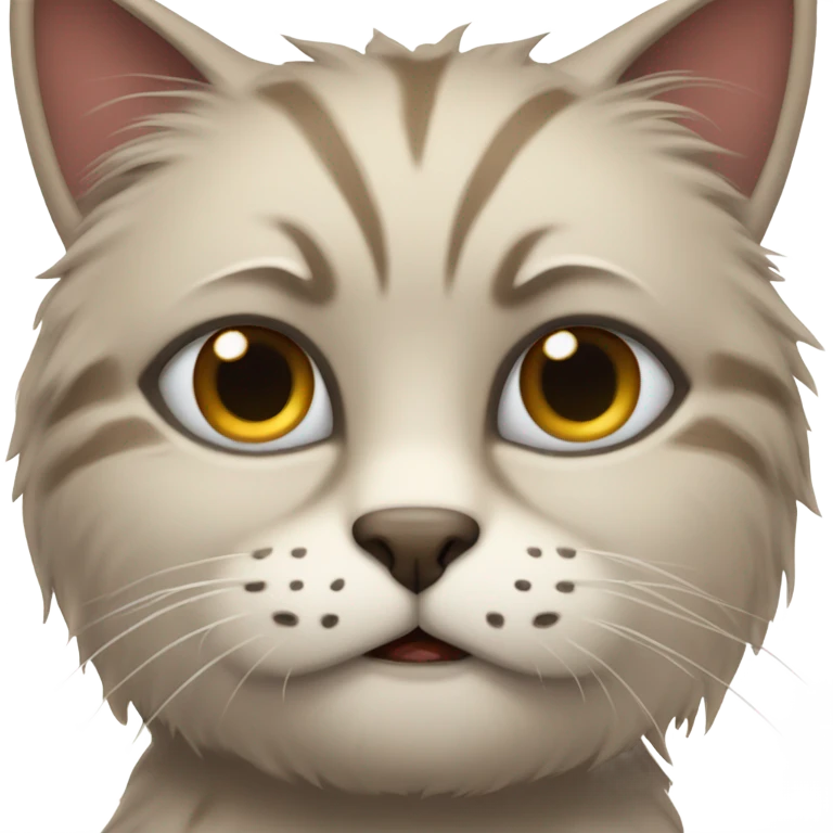 Angry cat emoji