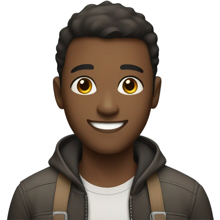 black gay guy emoji