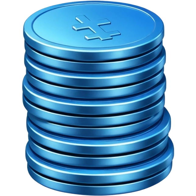 blue coin credit pack emoji