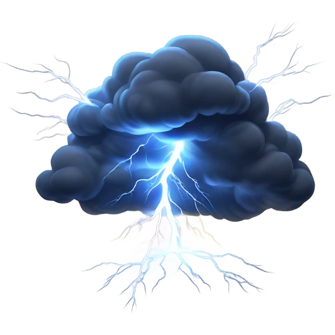 thunder emoji