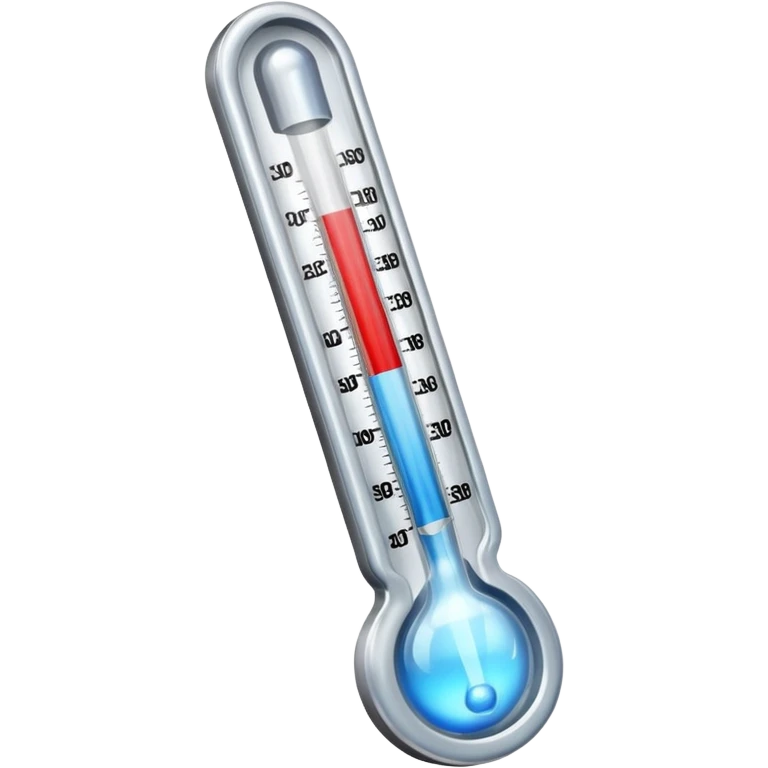 broken thermometer with spilled mercury emoji