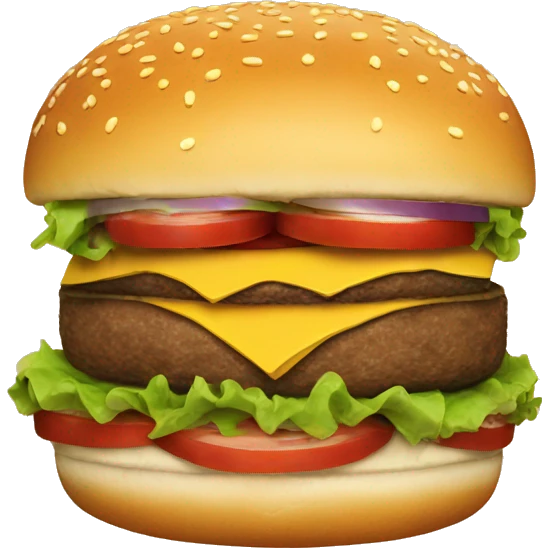 Burger emoji