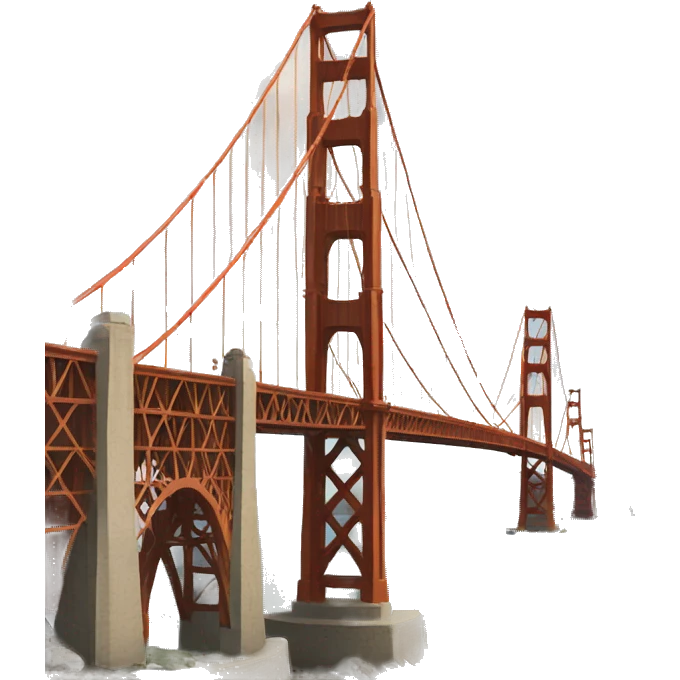 San francisco golden bridge emoji