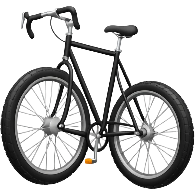 Bike with popped tire emoji