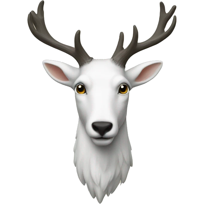 White hart  emoji