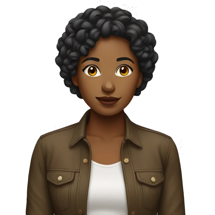 Beautiful female artist emoji