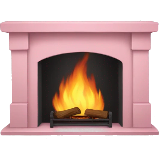 baby pink fire place emoji