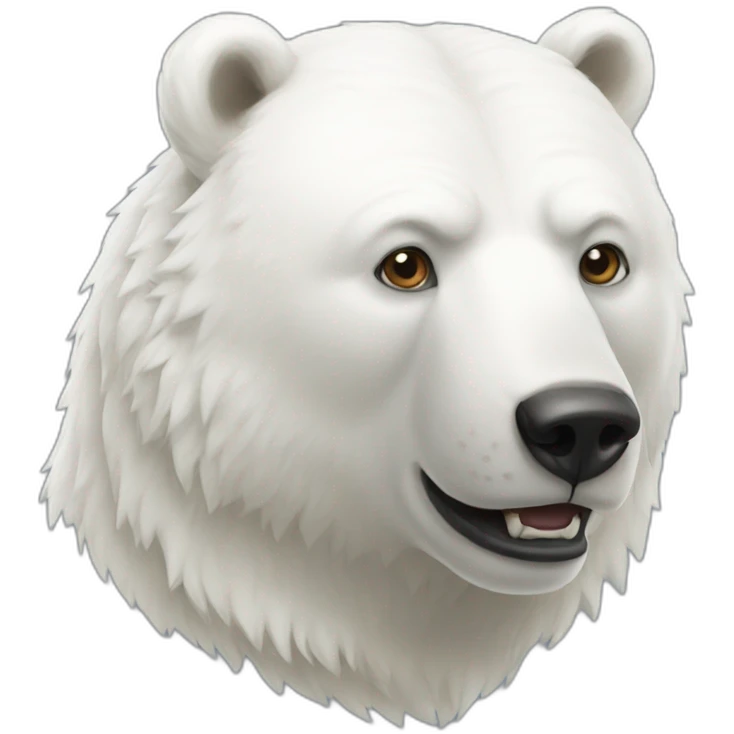 White bear emoji