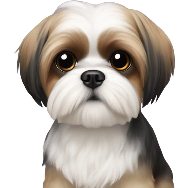 shih tzu firefly crossbreed  emoji