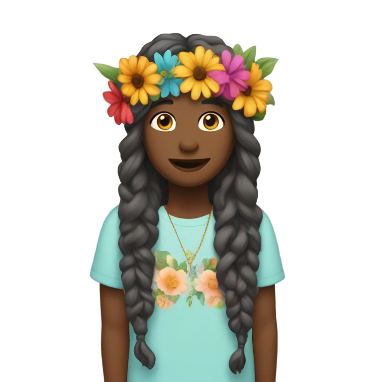 Hippie  emoji