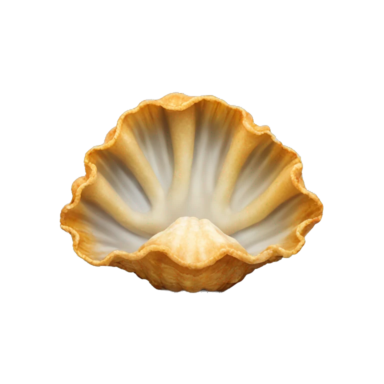 deep fried clam shell emoji