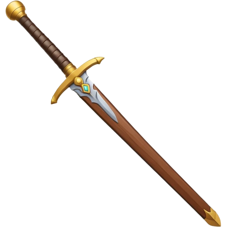 wooden sword  emoji