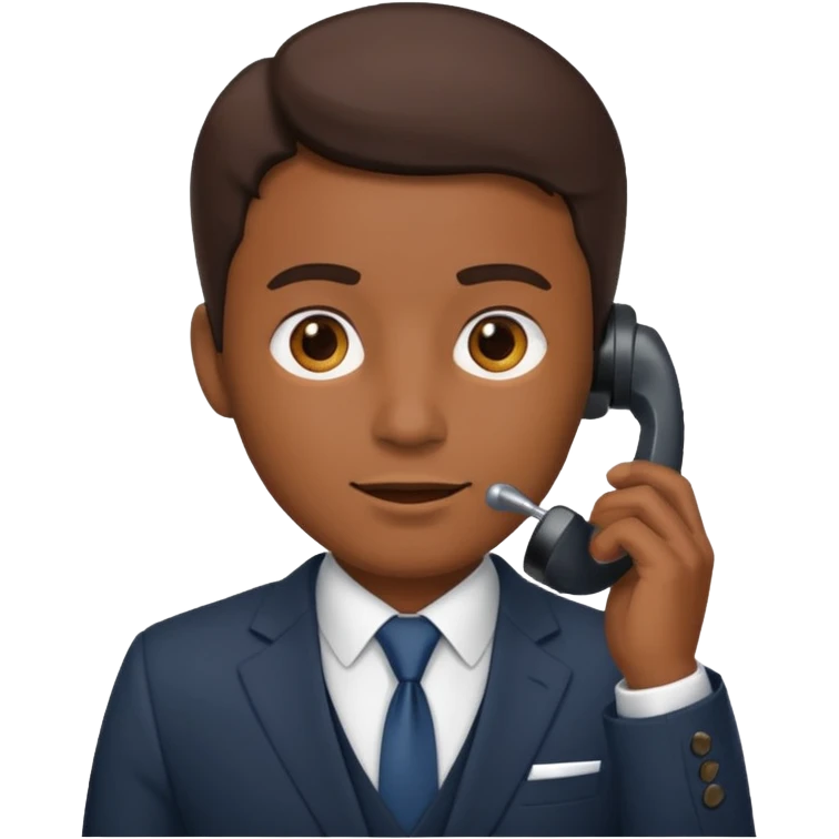 HOMBRE LLAMANDO emoji