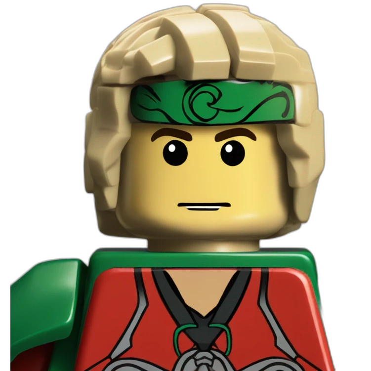 lego lloyd garmadon from ninjago emoji
