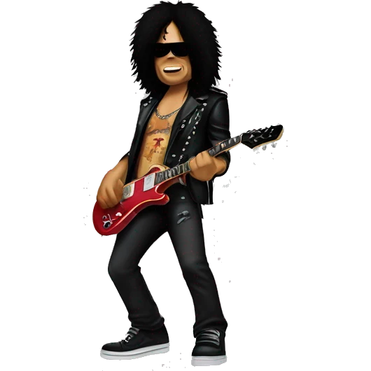 Slash from Guns'N'Roses emoji