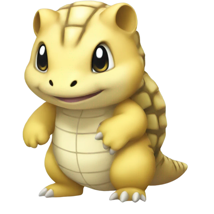 Sandshrew pokemon emoji