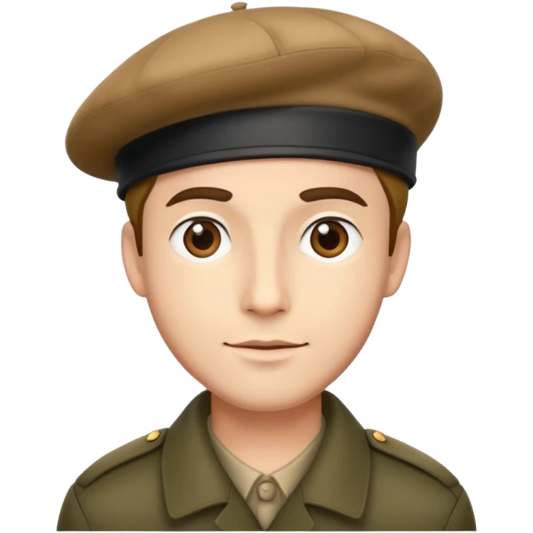 man with ber emoji
