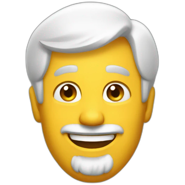 the joyful man emoji