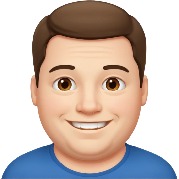 heavy young man emoji