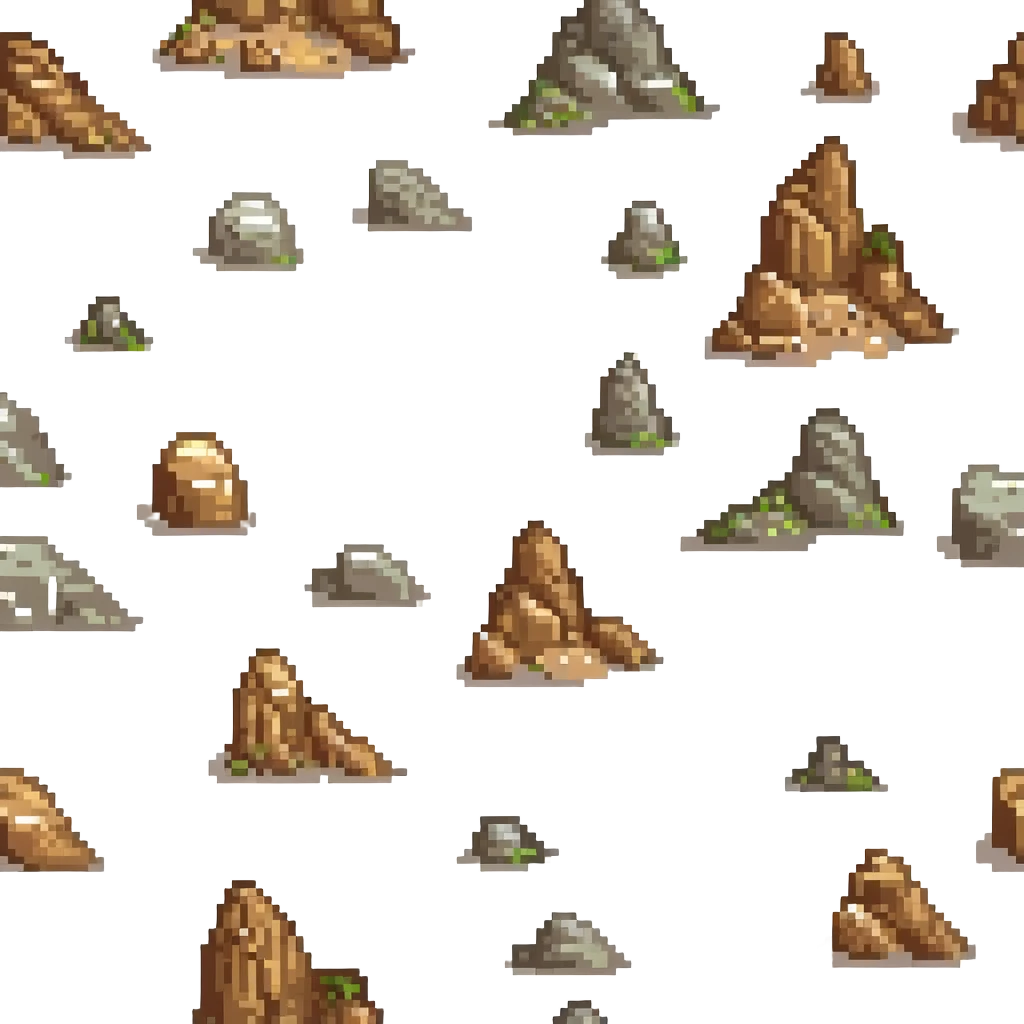 rock formation emoji