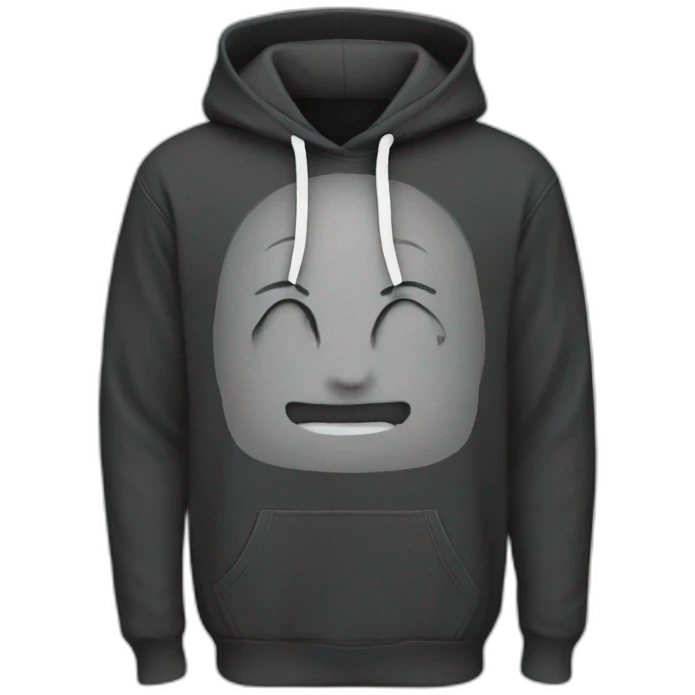 hoodie-black emoji