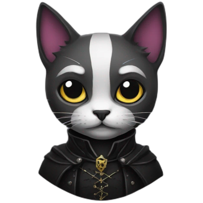 gothic cat emoji