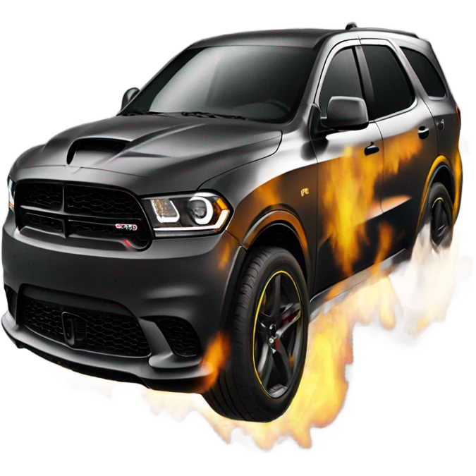 Dodge Durango srt 2024 black emoji