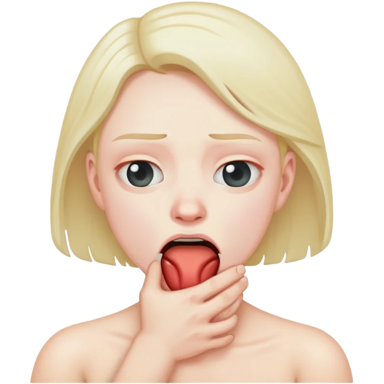 Choking yourself out emoji