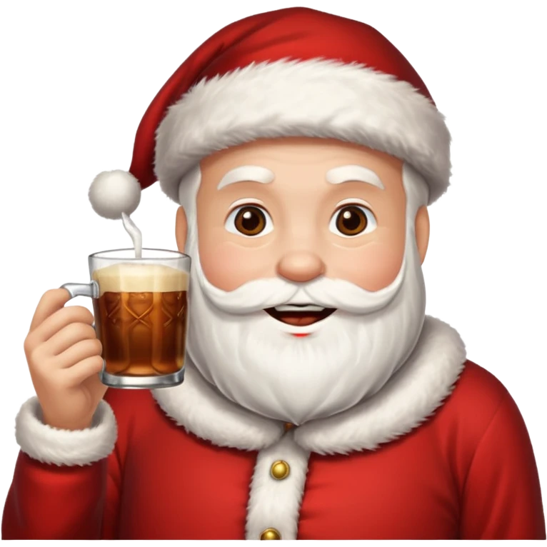 santa class tomando mate emoji