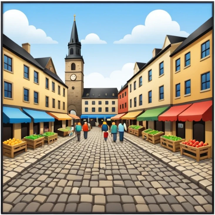 market square emoji