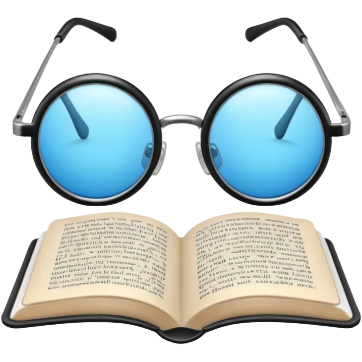 unas gafas lectura emoji