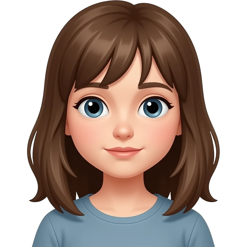 Je me ennuie fille emoji