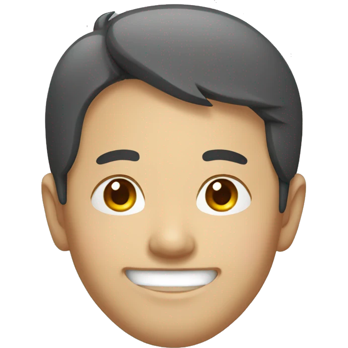 Smiling Korean Man emoji