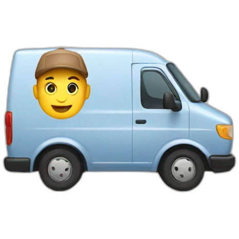 courier, delivery club courier, delivery emoji