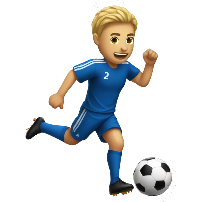 sliding tackle soccer emoji