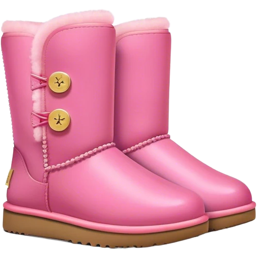 Pink Ugg tazz  emoji
