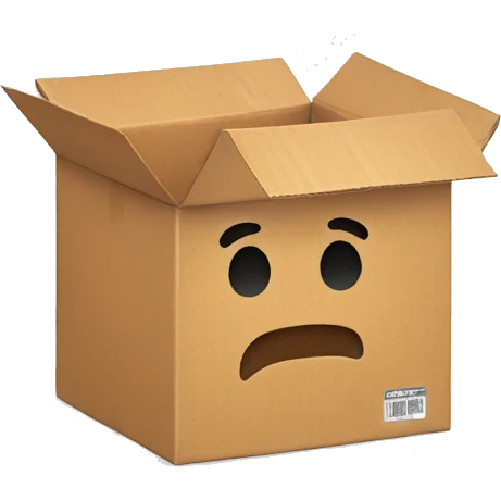 cardboard box  emoji