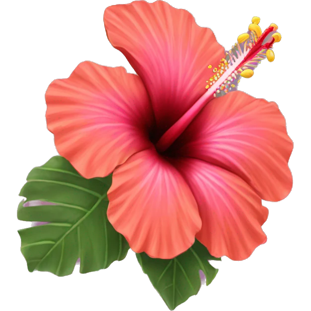 Hibiscus emoji