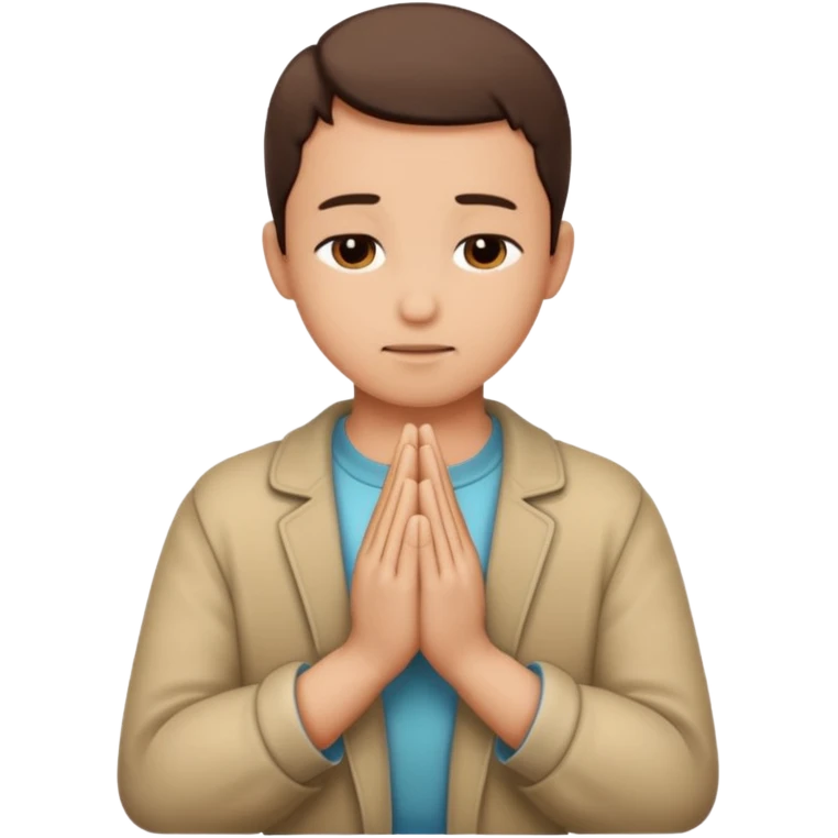 Person praying emoji