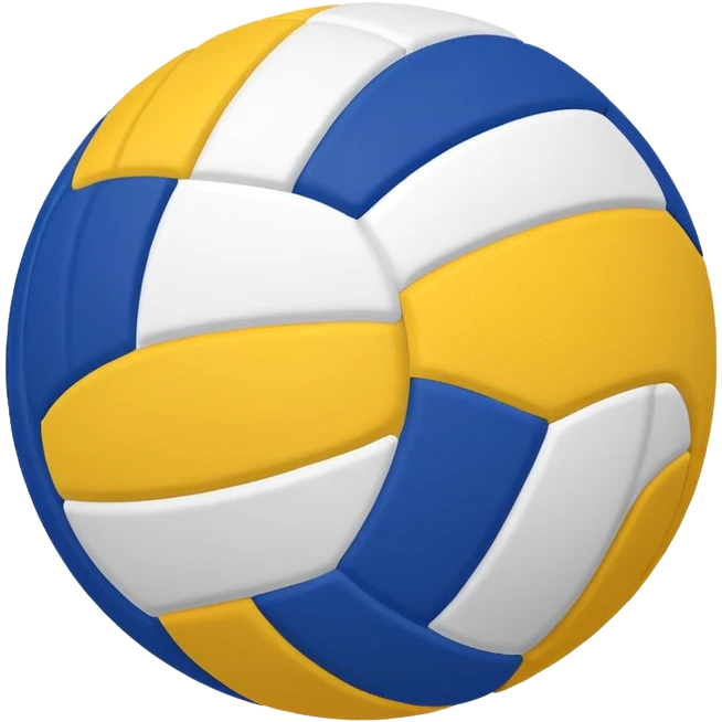colorful volleyball ball emoji