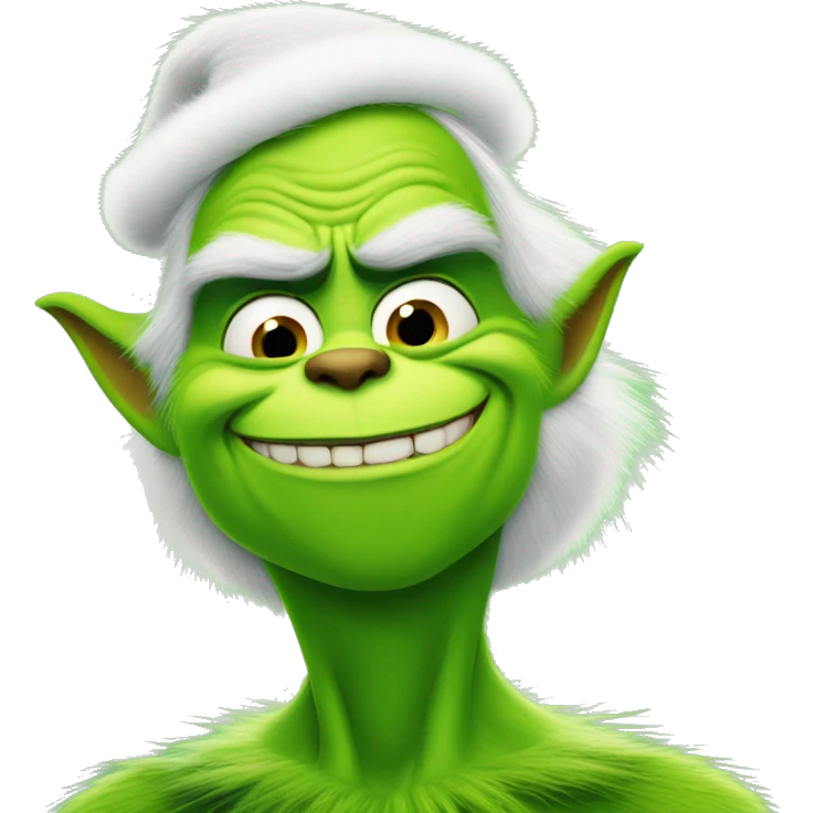 henry cavill as grinch emoji