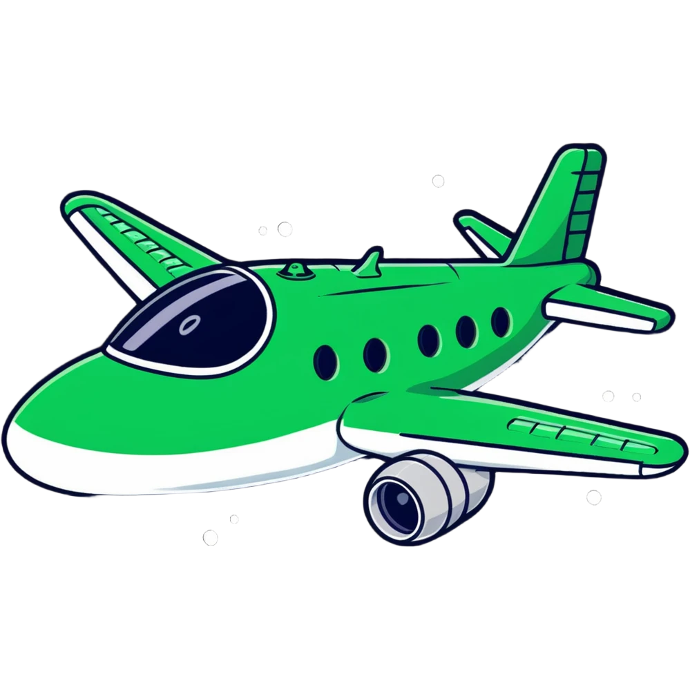 Crocodile bomber plane in space with stars emoji