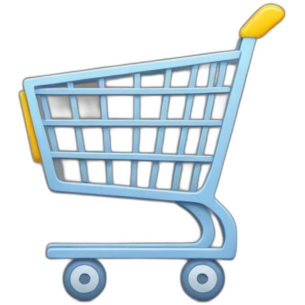 shopping cart emoji