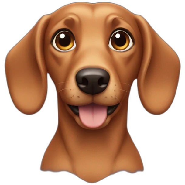 dachhund emoji